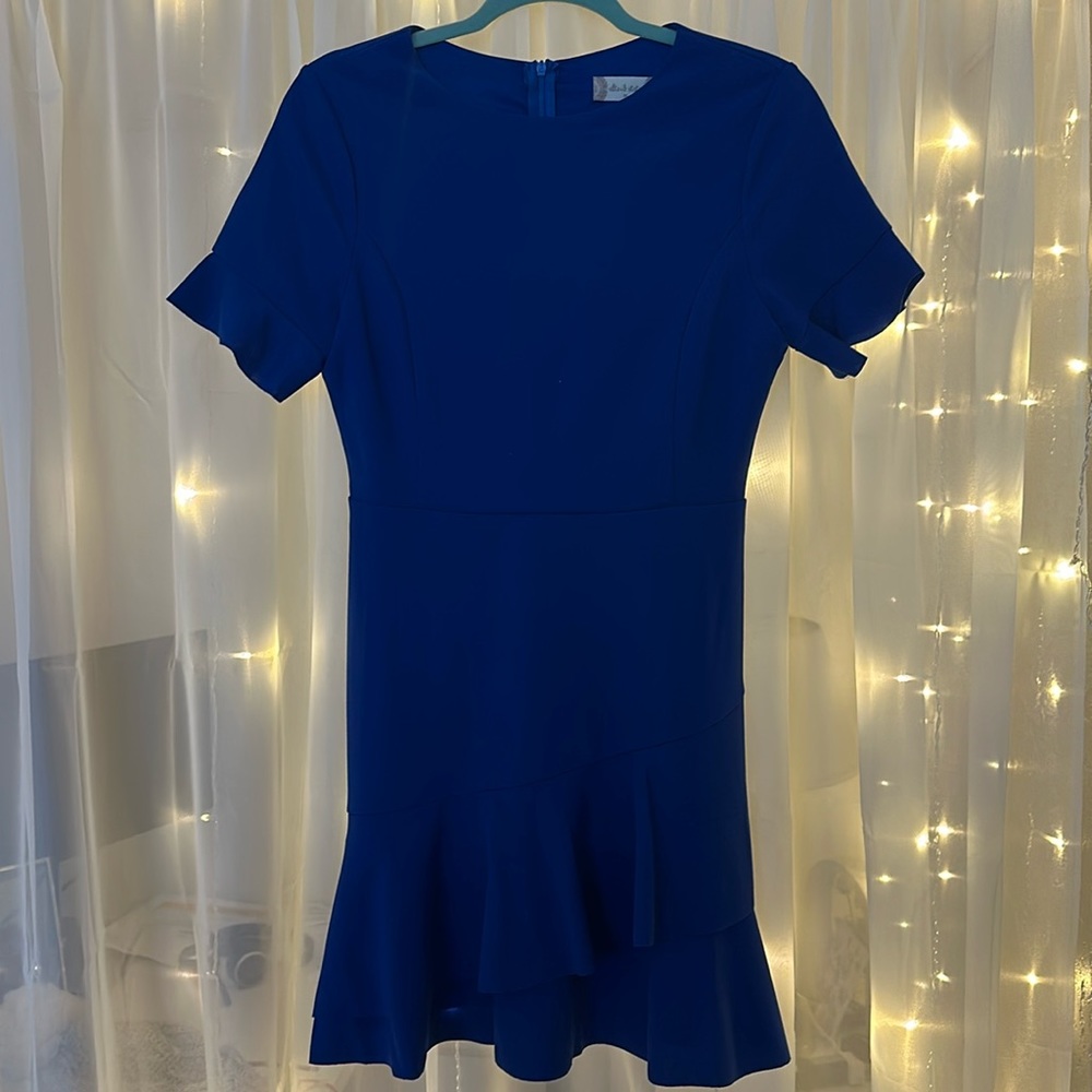 Blue dress